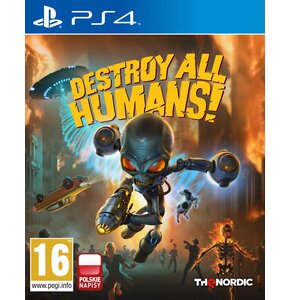 U Destroy All Humans! Crypto-137 Edition Gra PS4 (Kompatybilna z PS5)