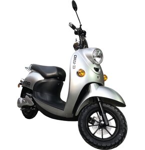 Skuter elektryczny E-MIO Destina 50km 10" Srebrny