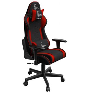 Fotel GEMBIRD Scorpion Czarno-czerwony