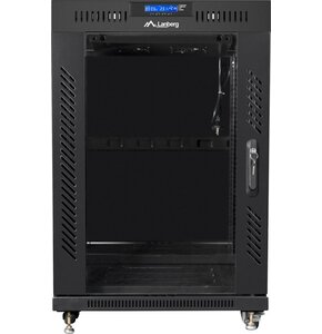 Szafa RACK LANBERG 19" 15U FF01-6815-12BL 600 x 800 mm, Stojąca Czarny