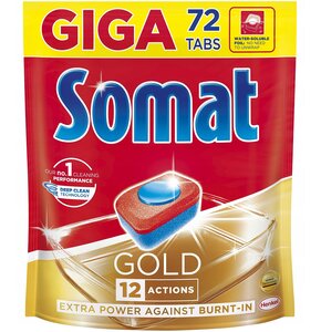 Tabletki do zmywarek SOMAT Gold 72 szt.