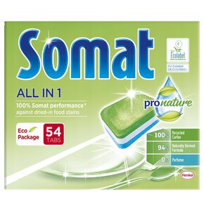 Tabletki do zmywarek SOMAT All in 1 Pro Nature - 54 szt.