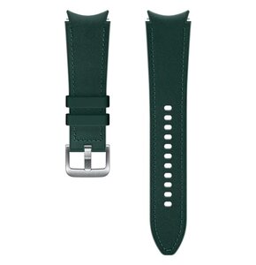 Pasek SAMSUNG do Galaxy Watch 4 Hybrid Leather Band S/M Zielony