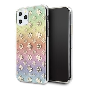 Etui GUESS 4G Peony do Apple iPhone 11 Pro Tęczowy