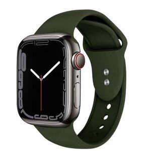 Pasek CRONG Liquid do Apple Watch (42/44/45/49mm) Zielony