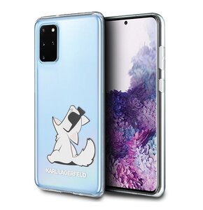 Etui KARL LAGERFELD Choupette Fun Samsung Galaxy S20+ Przezroczysty