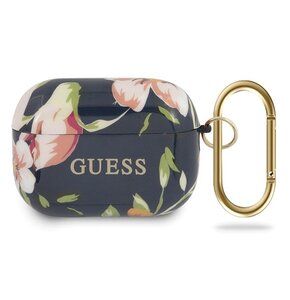 Etui na słuchawki GUESS Flower Collection AirPods Pro Niebieski Kwiaty