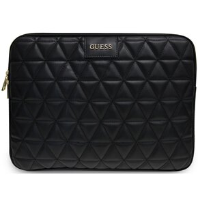 Etui na laptopa GUESS Quilted 13 cali Czarny