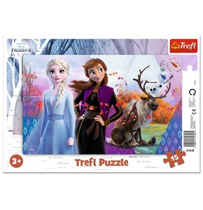 Puzzle TREFL Kraina Lodu 2 Magiczny Świat Anny i Elsy 31348 (15 elementów)