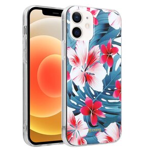 Etui CRONG Flower Case do Apple iPhone 12/12 Pro Zielony