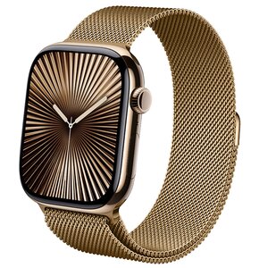 Pasek CRONG Milano Steel do Apple Watch (38/40/41/42mm) Różowe złoto