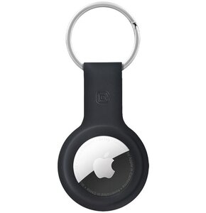 Brelok CRONG Silicone Case Key Ring do Apple AirTag Czarny