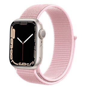 Pasek CRONG Nylon do Apple Watch (38/40/41mm) Różowy