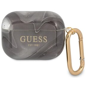 Etui na słuchawki GUESS Marble Collection do Apple AirPods Pro Szary