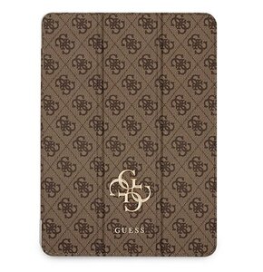 Etui na iPad Pro GUESS 4G Big Metal Logo Brązowy