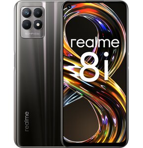 Smartfon REALME 8I 4/64GB 6.6" 120Hz Czarny RMX3151