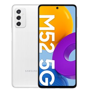 Smartfon SAMSUNG Galaxy M52 6/128GB 5G 6.7" 120Hz Biały SM-M526