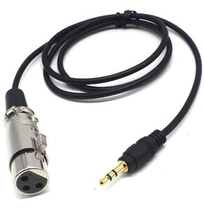 Kabel XLR - Mini Jack 3.5 mm MOZOS 1.5 m