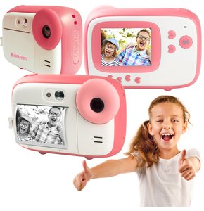 Aparat natychmiastowy AGFAPHOTO Realikids Instant Cam Różowy