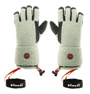 Podgrzewane rękawiczki GLOVII GS3 (rozmiar L) Szaro-czarny