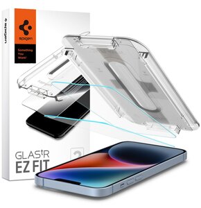 Szkło hartowane SPIGEN GLAS.TR EZ Fit 2-Pack do Apple iPhone 13 Pro Max/14 Plus + ramka instalacyjna