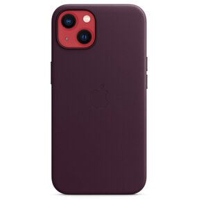 Etui APPLE Leather Case MagSafe do iPhone 13 Ciemna wiśnia