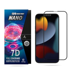 Szkło hybrydowe CRONG Nano Flexible Glass do iPhone 13 Pro Max