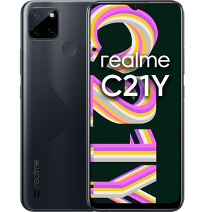 Smartfon REALME C21Y 4/64GB 6.5" Czarny RMX3263