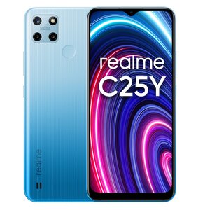 Smartfon REALME C25Y 4/128GB 6.5" Niebieski RMX3269