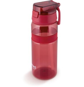 Butelka plastikowa LAMART Straw LT4060 Czerwony
