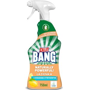 Płyn do czyszczenia łazienki CILLIT BANG Naturally Powerful 750 ml