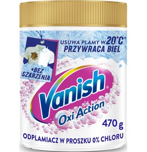Odplamiacz do prania VANISH Oxi Action Biały 0.47 kg