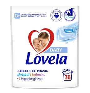 Kapsułki do prania LOVELA Baby Uniwersalne - 36 szt.