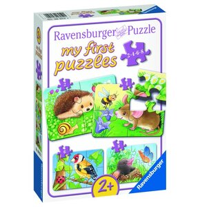 Puzzle RAVENSBURGER Słodcy mieszkańcy ogrodów 6952 (20 elementów)