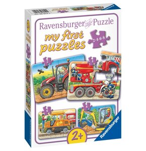 Puzzle RAVENSBURGER W pracy 6954 (20 elementów)