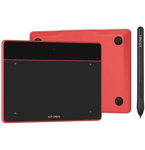Tablet graficzny XP-PEN Deco Fun L Czerwony