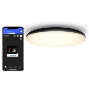 Lampa sufitowa PHILIPS HUE White Ambiance Cher 929003055601 Bluetooth Czarny