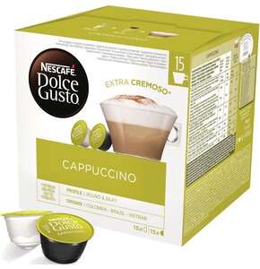 Kapsułki NESCAFE Cappuccino do ekspresu Nescafe Dolce Gusto
