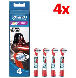 Oryginalna końcówka szczoteczki ORAL-B Kids Star Wars EB10S-4 (4 szt.) (Dla dzieci)