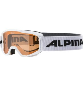 Gogle narciarskie ALPINA Junior Piney Biały