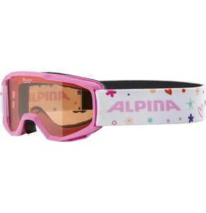 Gogle narciarskie ALPINA Junior Piney Różowy