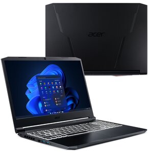 Laptop ACER Nitro 5 AN515-57 15.6" IPS 144Hz i5-11400H 16GB RAM 512GB SSD GeForce RTX3060 Windows 11 Home