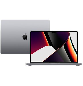 Laptop APPLE MacBook Pro 14" Retina M1 Pro 16GB RAM 512GB SSD macOs Gwiezdna Szarość