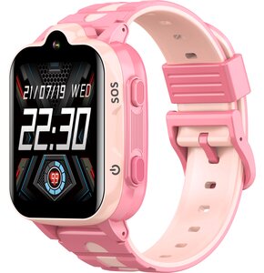 Smartwatch BEMI Play 4G Czarno-różowy