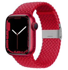 Pasek CRONG Wave Band do Apple Watch (38/40/41mm) Czerwony