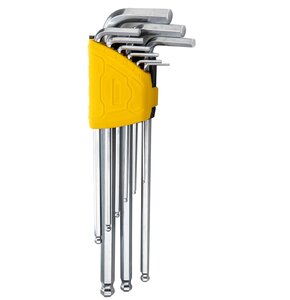 Zestaw kluczy imbusowych DELI TOOLS EDL3090 (9 elementów)