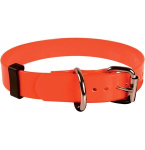 Obroża ZOLUX PVC Fluo L (43 - 53 cm) Pomarańczowy