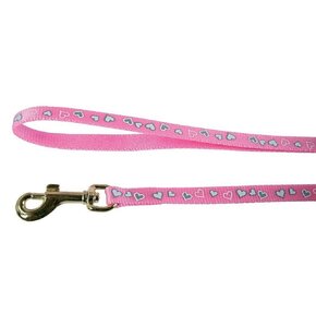 Smycz ZOLUX Serce (100 - 1 cm) Różowy