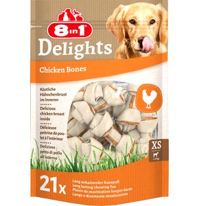 Przysmak dla psa 8IN1 Delights Bones XS (21 szt.)
