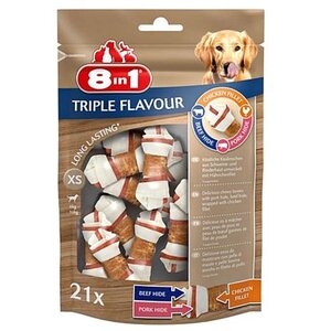 Przysmak dla psa 8IN1 Triple Flavour XS (21 szt.) 294 g